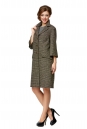 Женское пальто из текстиля с воротником 8009914-2