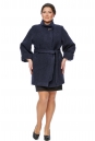 Женское пальто из текстиля с воротником 8011964-2