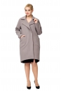 Женское пальто из текстиля с воротником 8013740-2