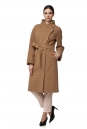 Женское пальто из текстиля с воротником 8016090