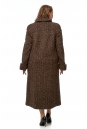 Женское пальто из текстиля с воротником 8017813-3