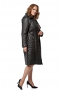 Женское пальто из текстиля с капюшоном 8019515-2