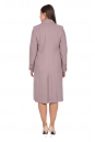 Женское пальто из текстиля с воротником 8021669-3
