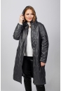 Женское пальто из текстиля с капюшоном 8023414-4