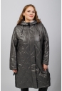 Женское пальто из текстиля с капюшоном 8023415-11